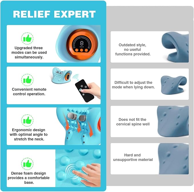 π₯EMS Neck Massager β Pain Relief & Relaxation Anywhere! π