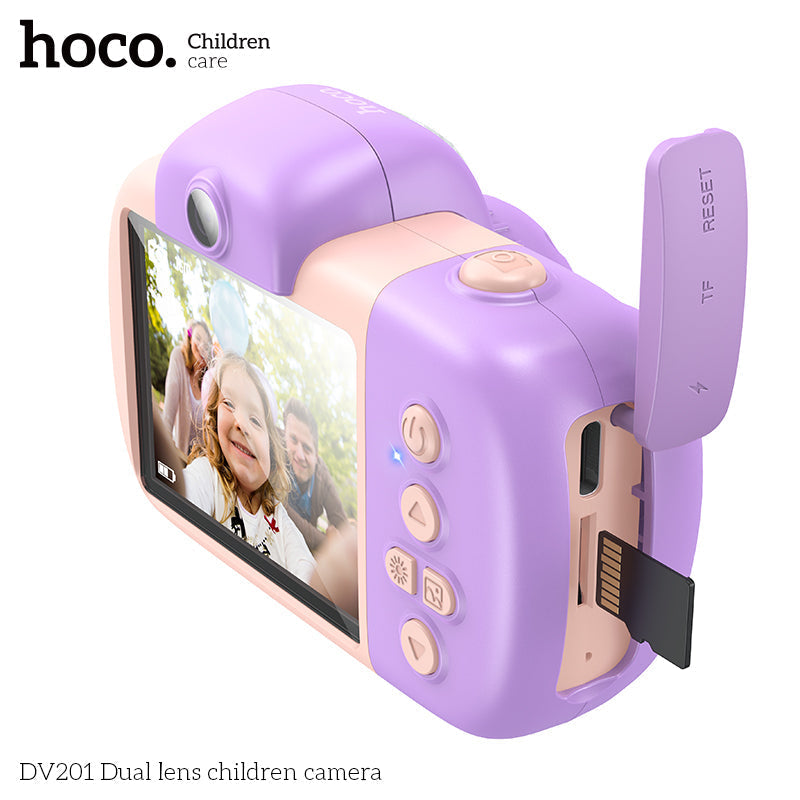 πΈ Hoco Dual Camera DV201 β Kids Digital Camera with HD Video, Fun & Easy Photography π₯β¨